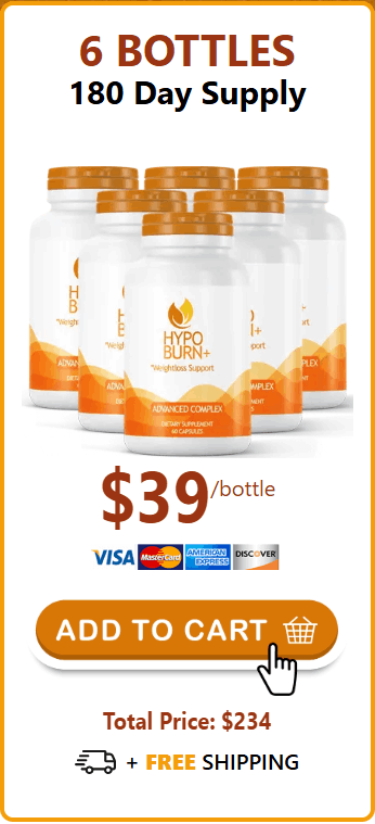 Buy HypoBurn+ 6 Bottle